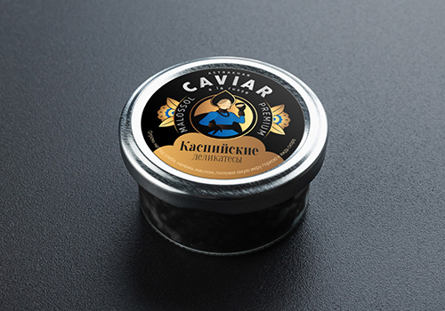 ИКРА ОСЕТРА РОЯЛ ЗАБОЙНАЯ (КАСПИЙСКИЕ ДЕЛИКАТЕСЫ) 50 Г