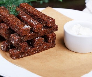 Гренки чесночные