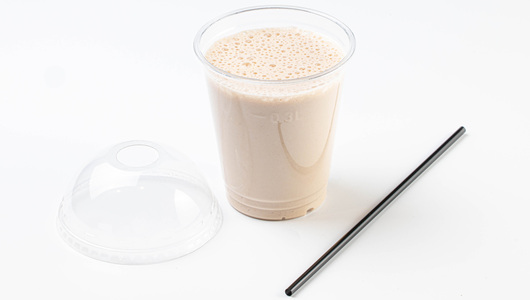 Коктейль протеиновый банан-шоколад безлактоз. 0,3, кафе