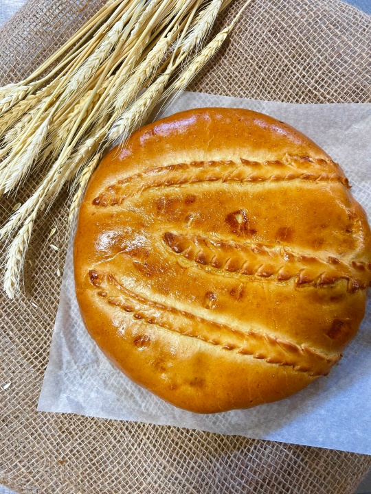 Пирог с начинкой из свежей капусты