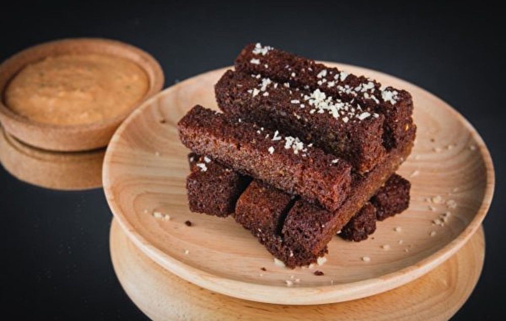 Гренки чесночные