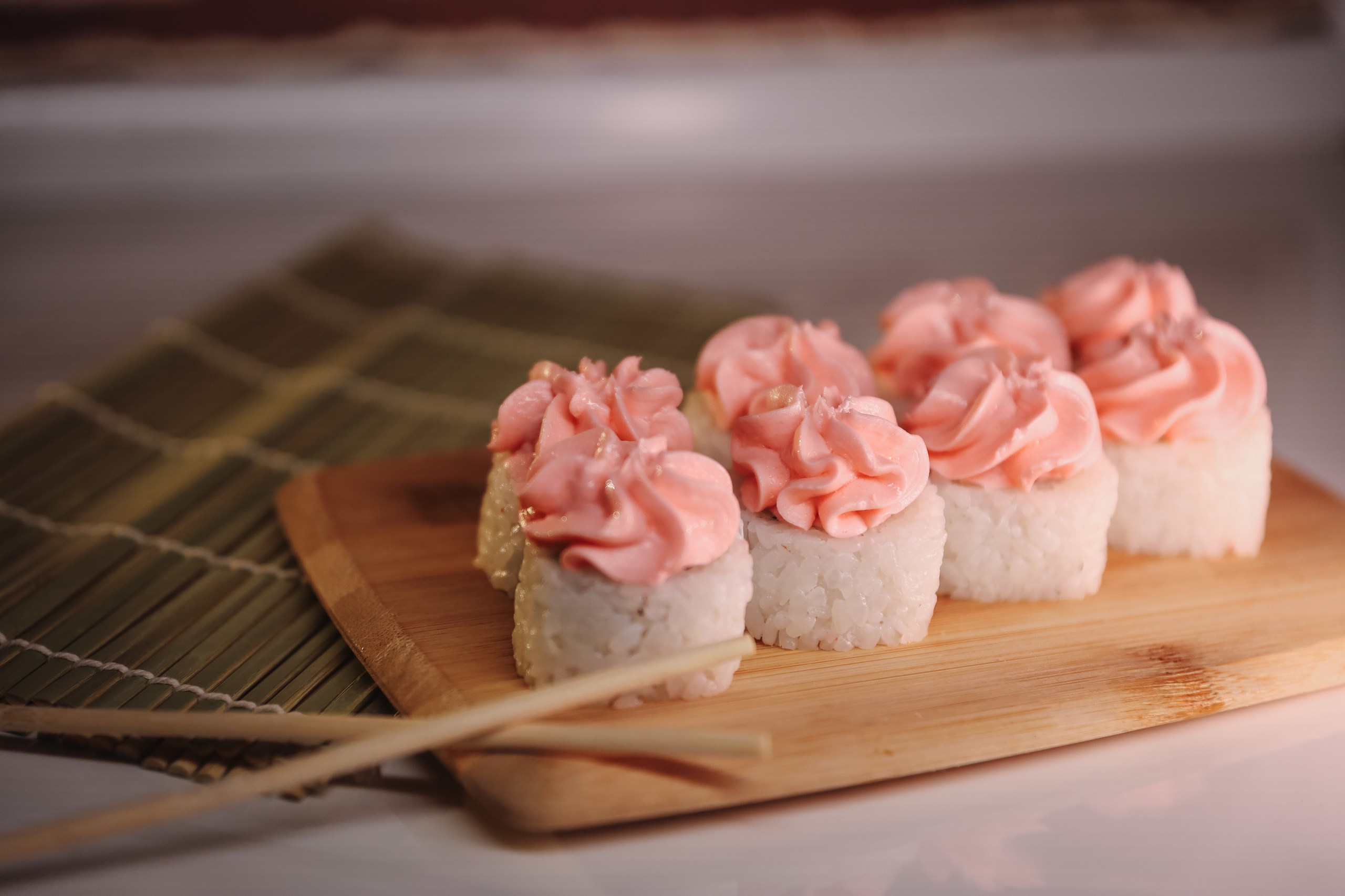 Ролл лава лосось