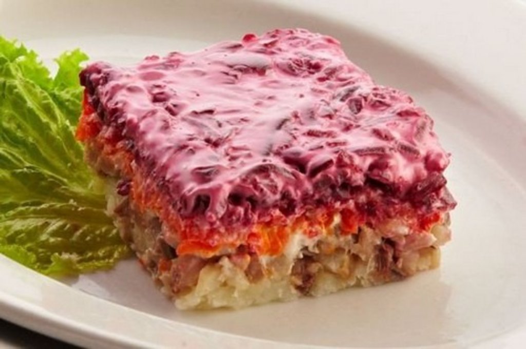 Салат "Сельдь под шубой"