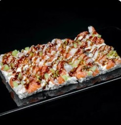 Японская пицца с курицей