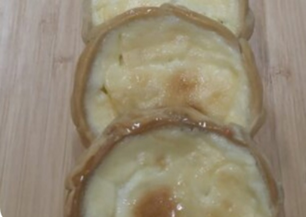 Перепечки с копченым сыром