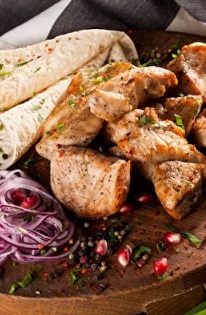 Шашлык из индейки