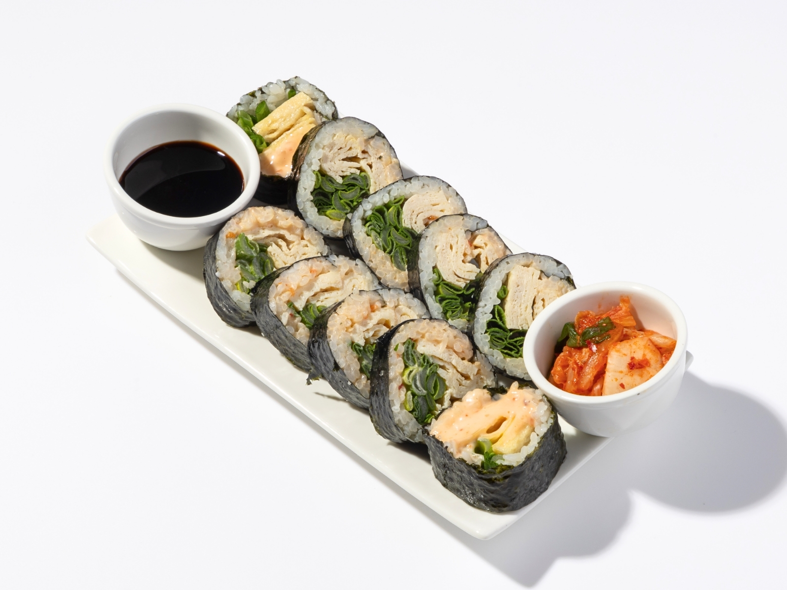 Кимпаб Томаго с омлетом