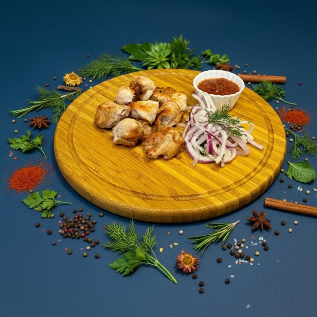 Шашлык из куриного филе