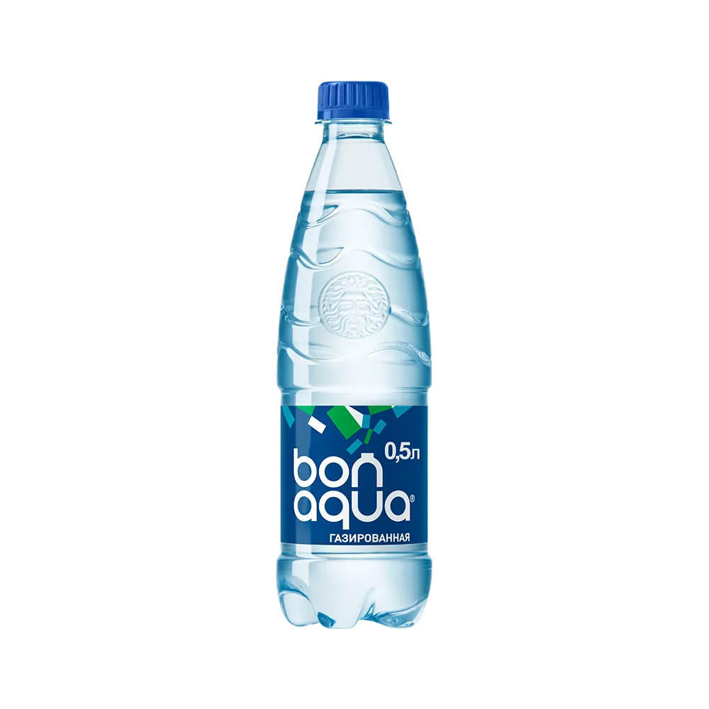 BonAqua газированная 0,5 литра