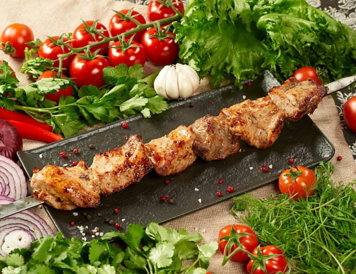 Шашлык из свинины (шейка)