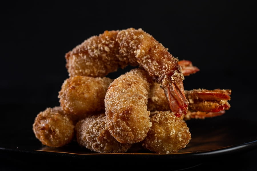 Креветки темпура