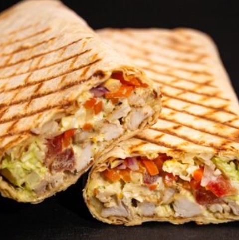 Шаурма с корейской морковкой