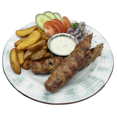 Со свино-говяжим люля