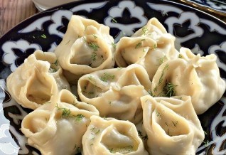 Манты из ручной лепки
