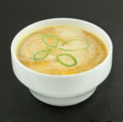 Крем-суп с лососем