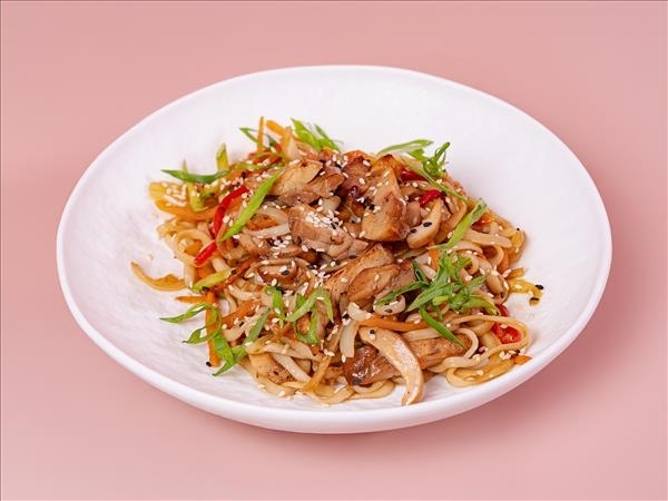 WOK с курицей