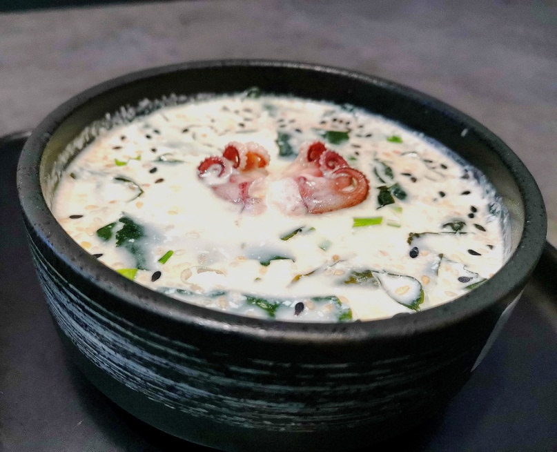СЛИВОЧНЫЙ СУП С МОРЕПРОДУКТАМИ