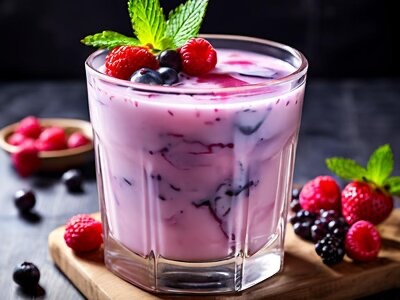 Молочный коктейль ягодный 500 мл