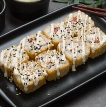 Ролл Цезарь темпура