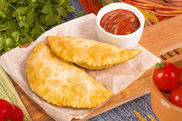 Мини-чебуреки с мясом lite