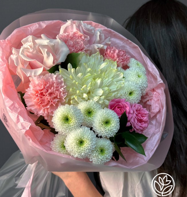 Букет "Сливочный пломбир"