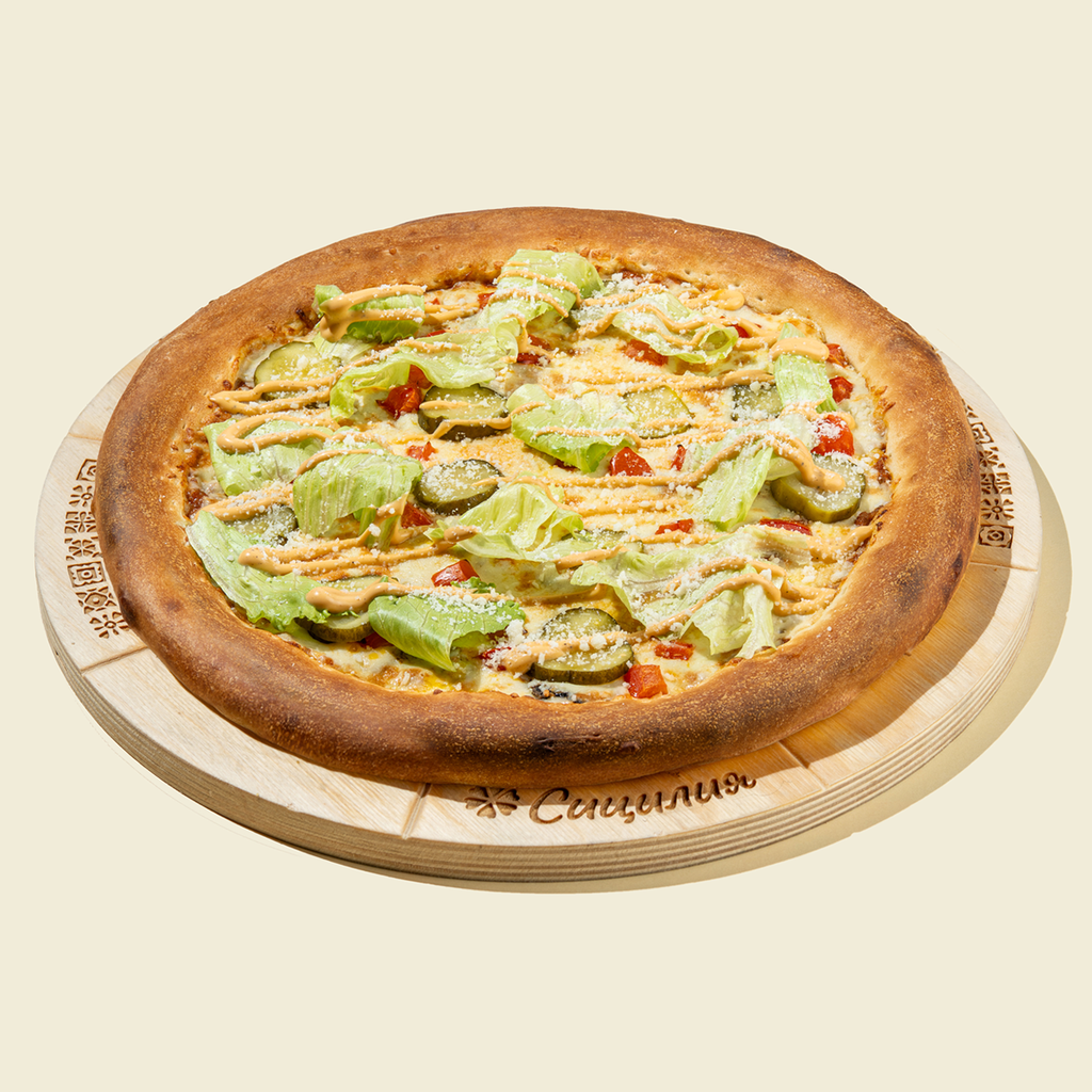 22 см Пицца Говядина с соусом гриль тейсти