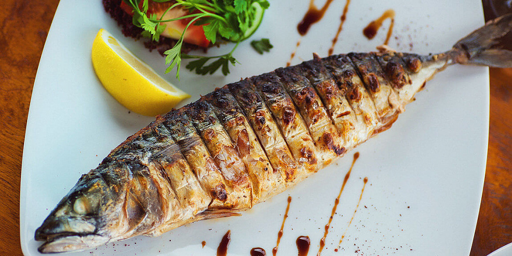 Скумбрия на мангале
