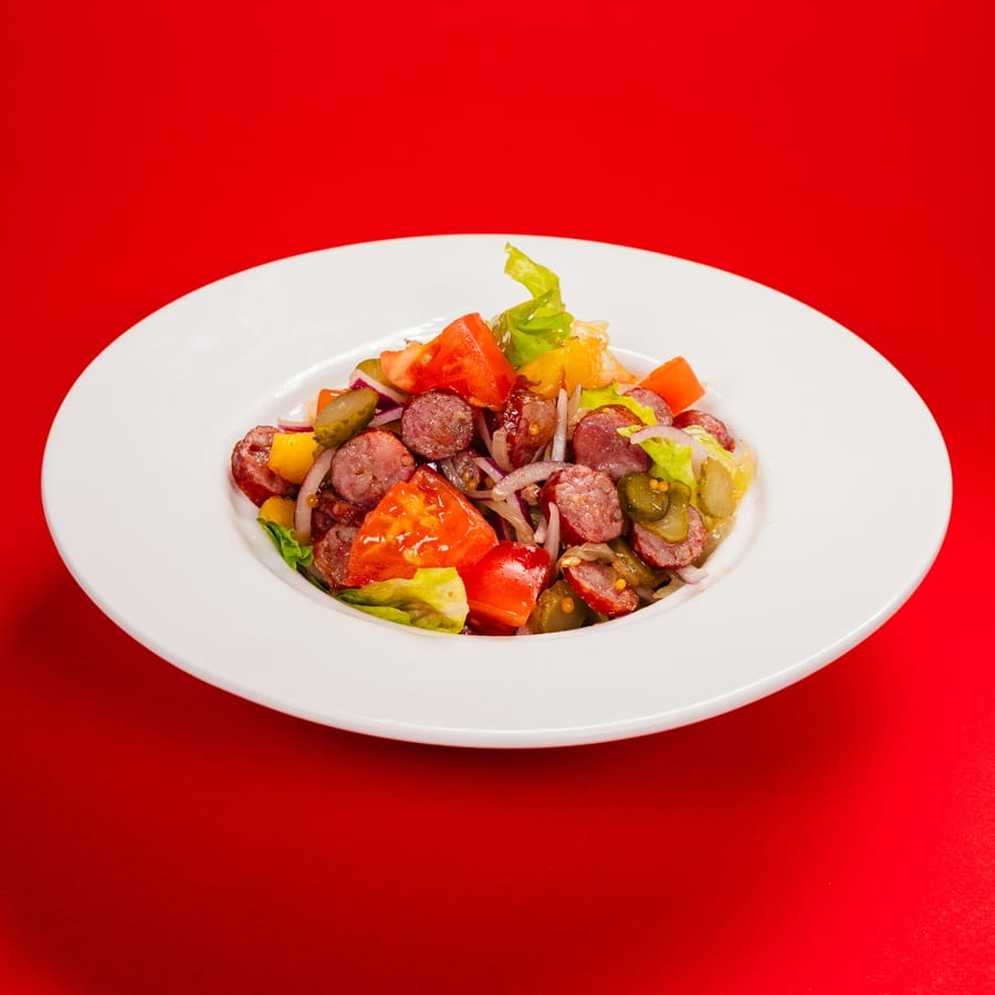 С охотничьими колбасками