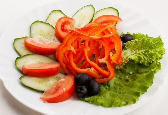 Закуска овощная