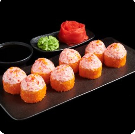 Ролл запечённый Горячий краб