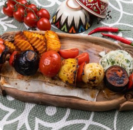 Овощи на мангале