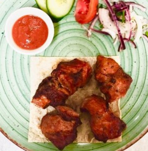Шашлык из свиной шеи