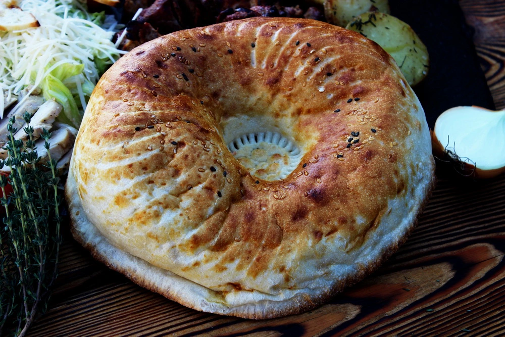 Узбекская лепешка