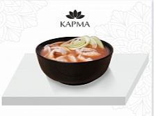 Острый мисо суп с курицей