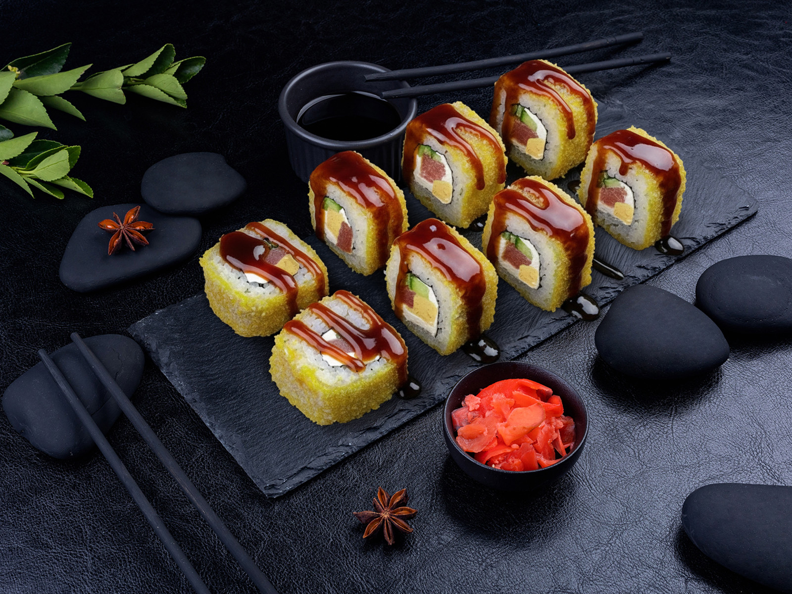 Жареный ролл Люми