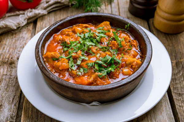 Чашушули со свининой