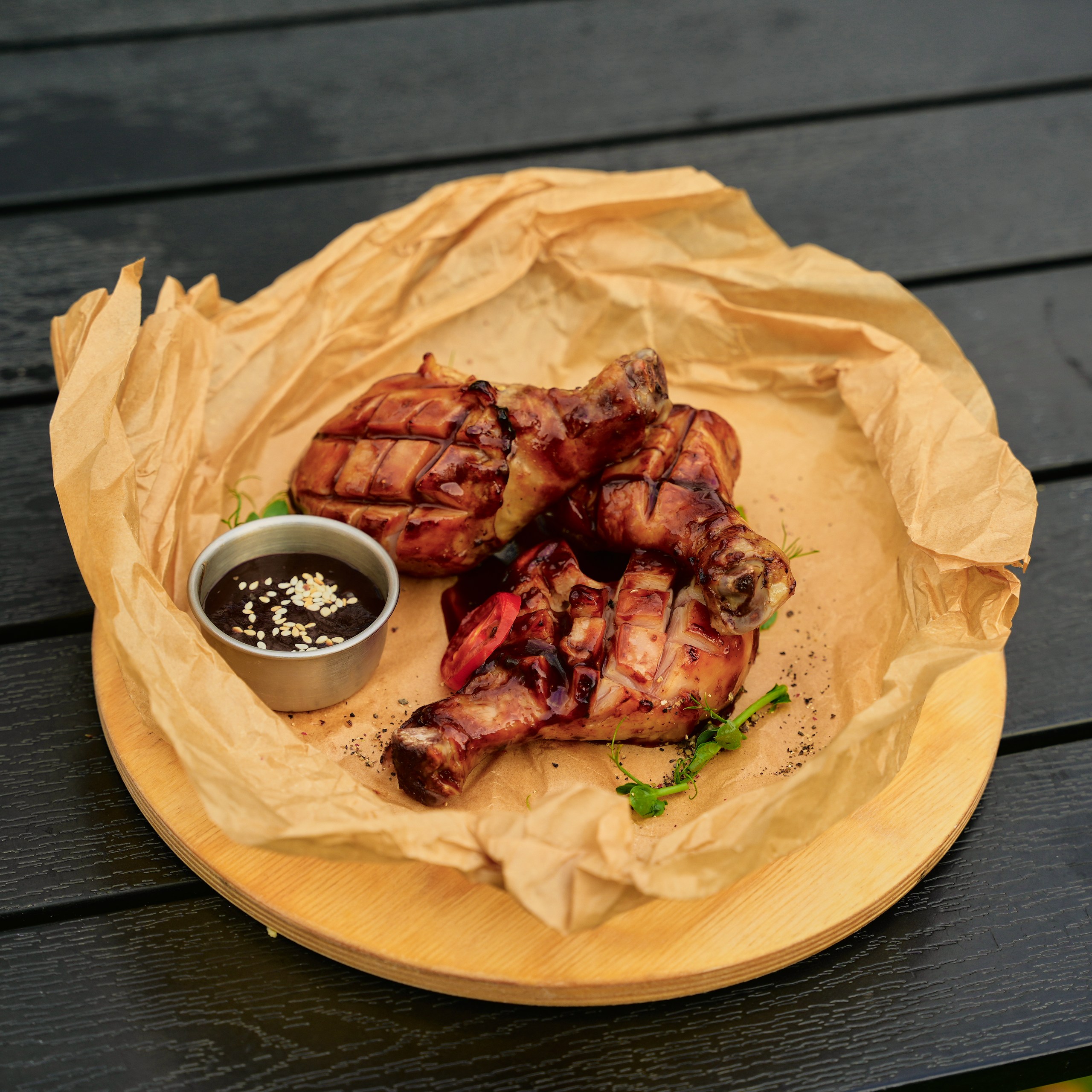 Куриные ножки в глазури