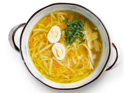 Суп-лапша из индейки