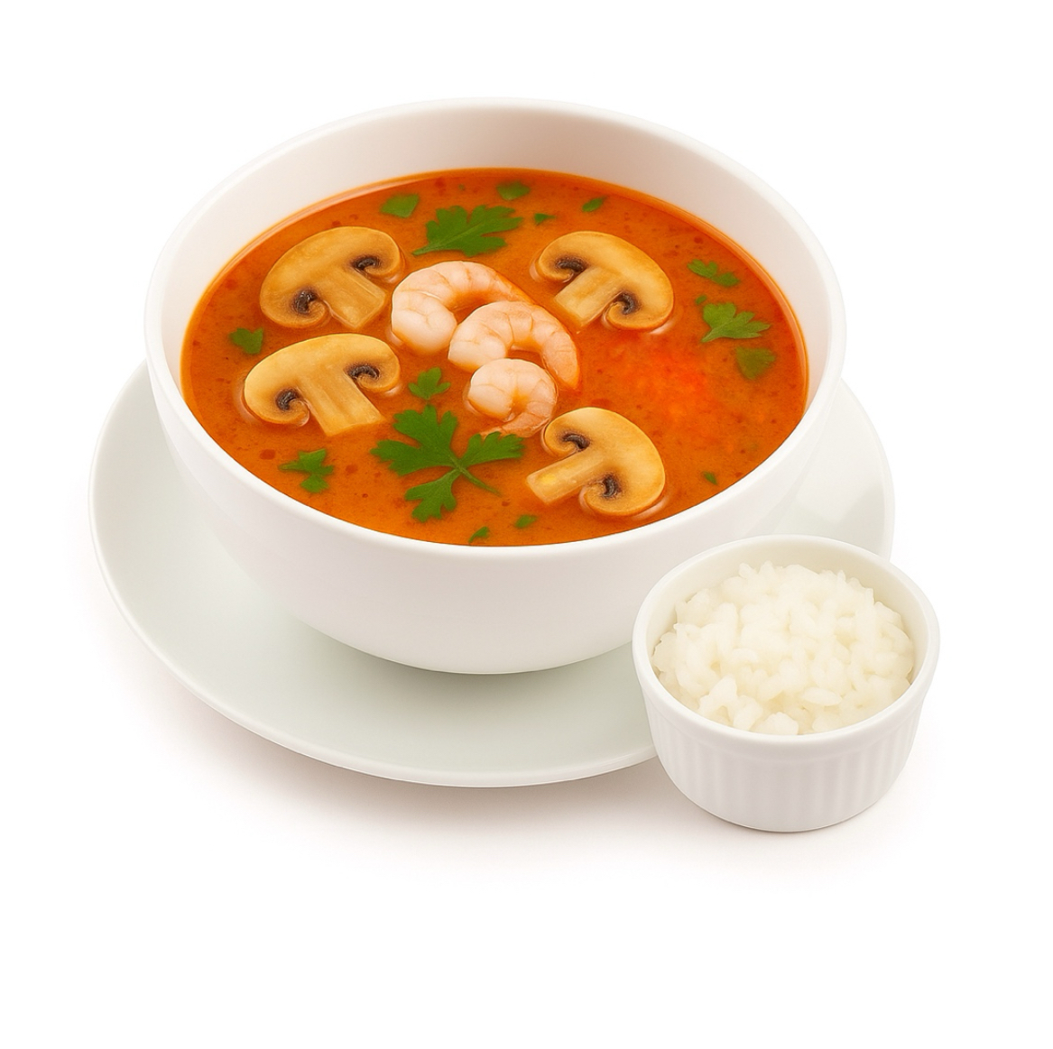 Суп «Том Ям» с креветкой