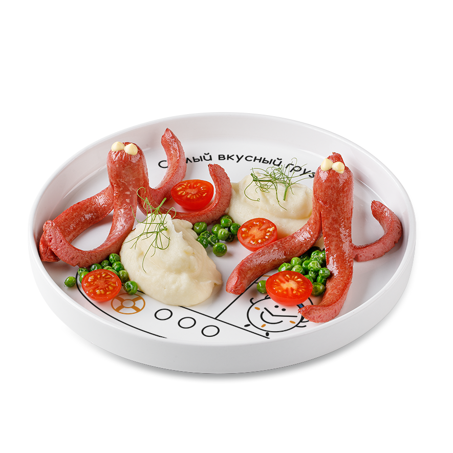 Осьминожки с пюре