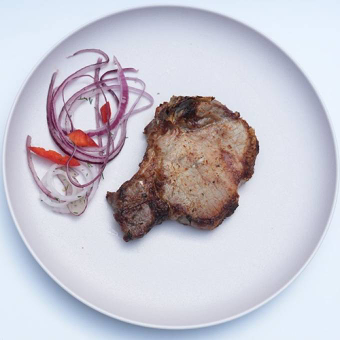 Шашлык из свинины (корейка) 