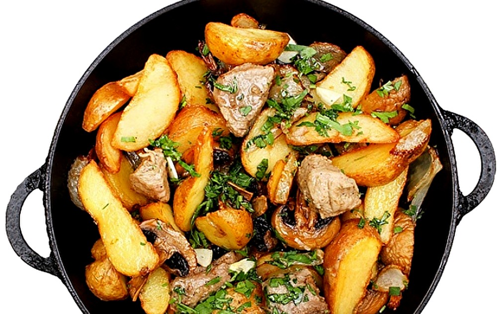 Жаровня с грибами