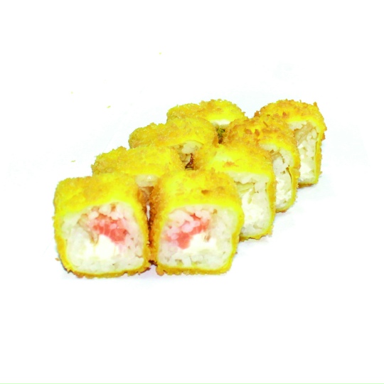 Харумаки с копченным лососем