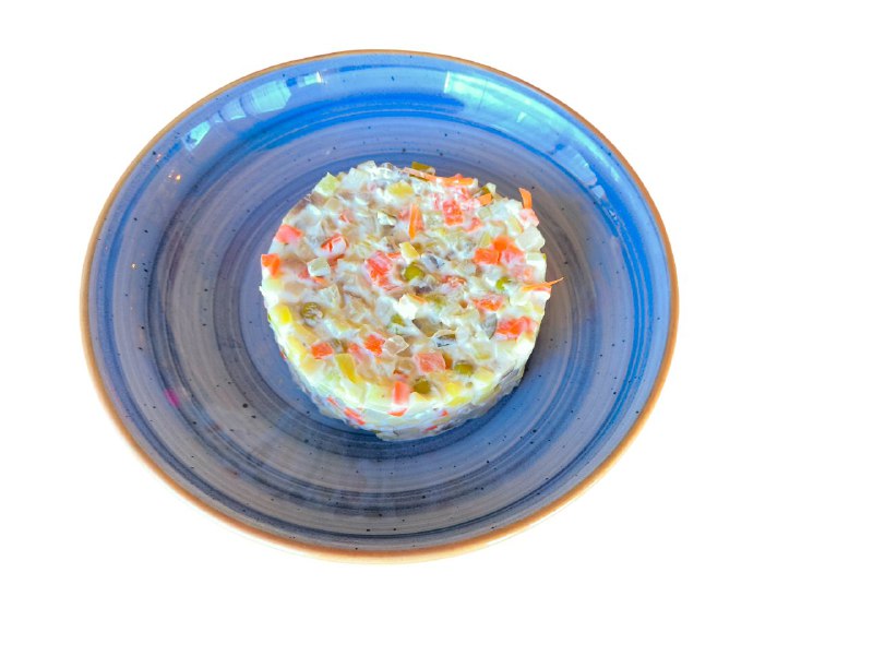 Оливье с грибами