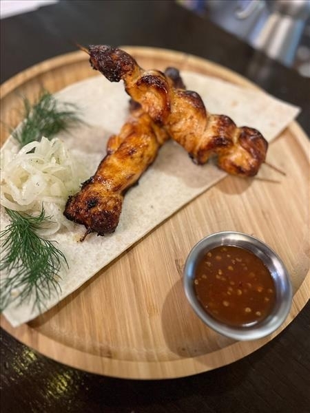 Шашлык из куриного филе