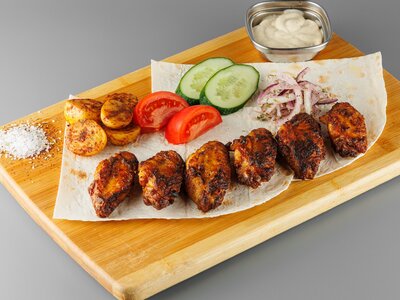 Шашлык из крыльев