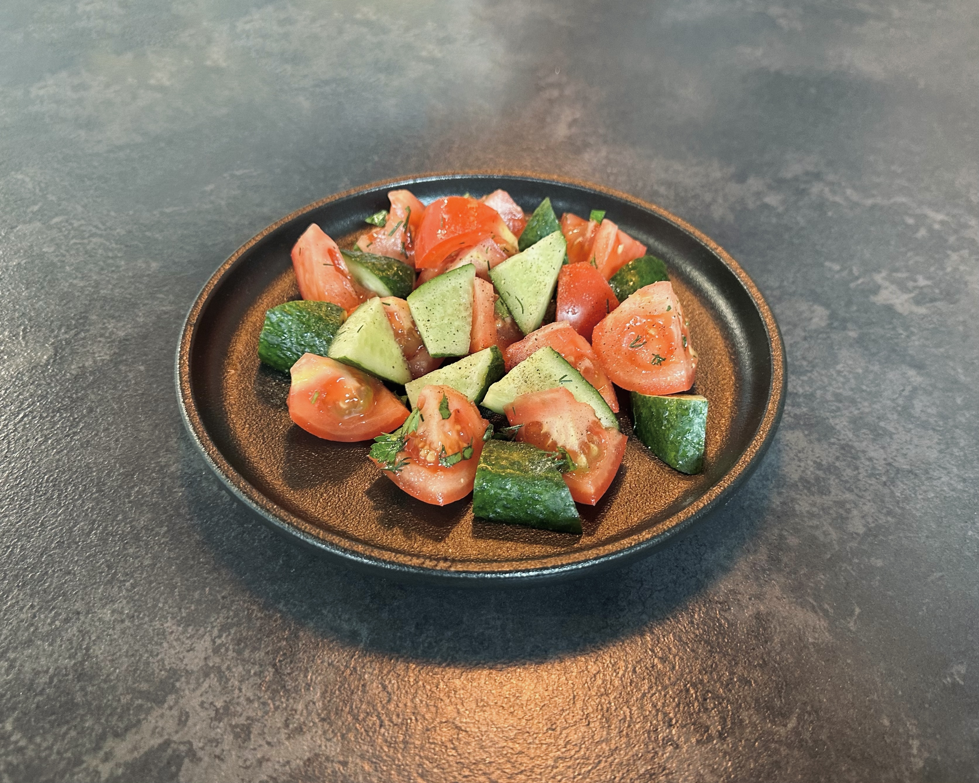 Салат из свежих овощей