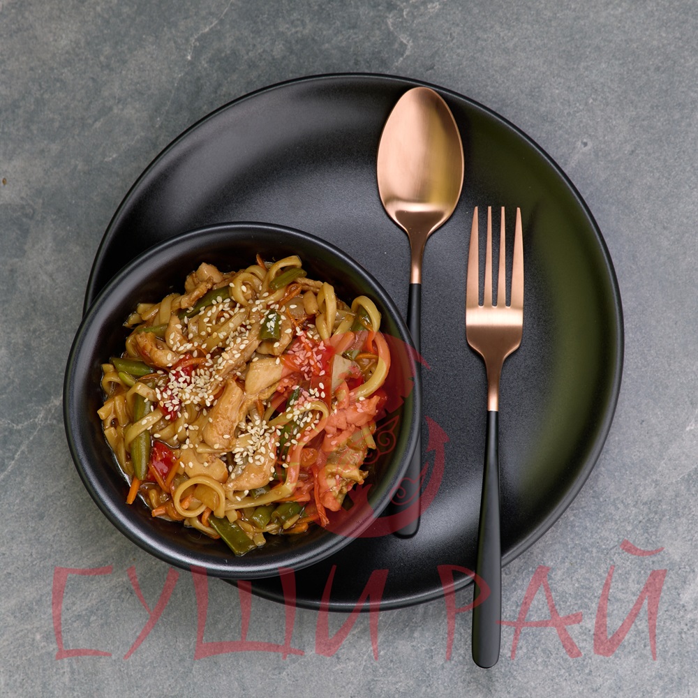 WOK лапша Удон кура терияке