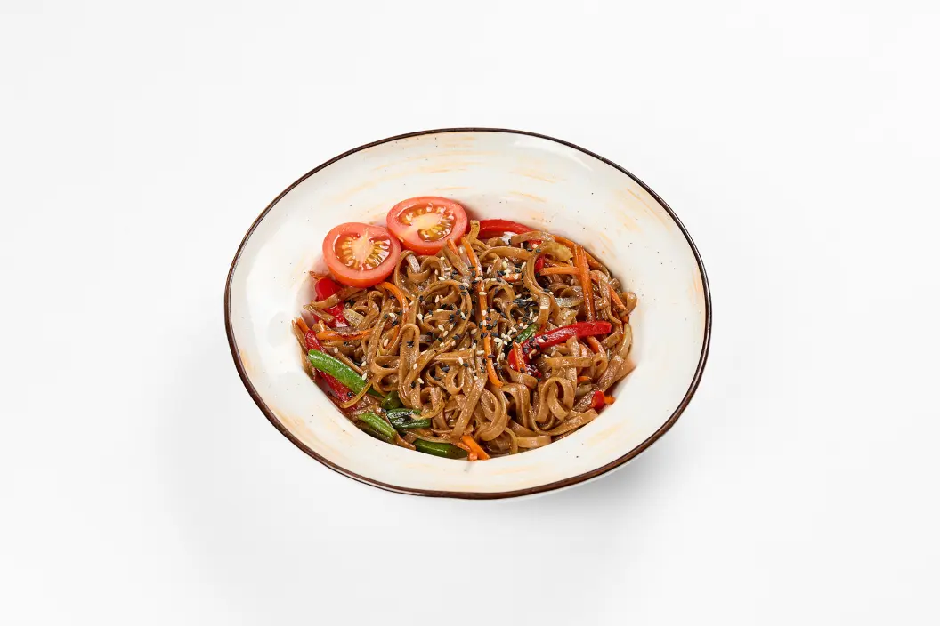 Удон с овощами