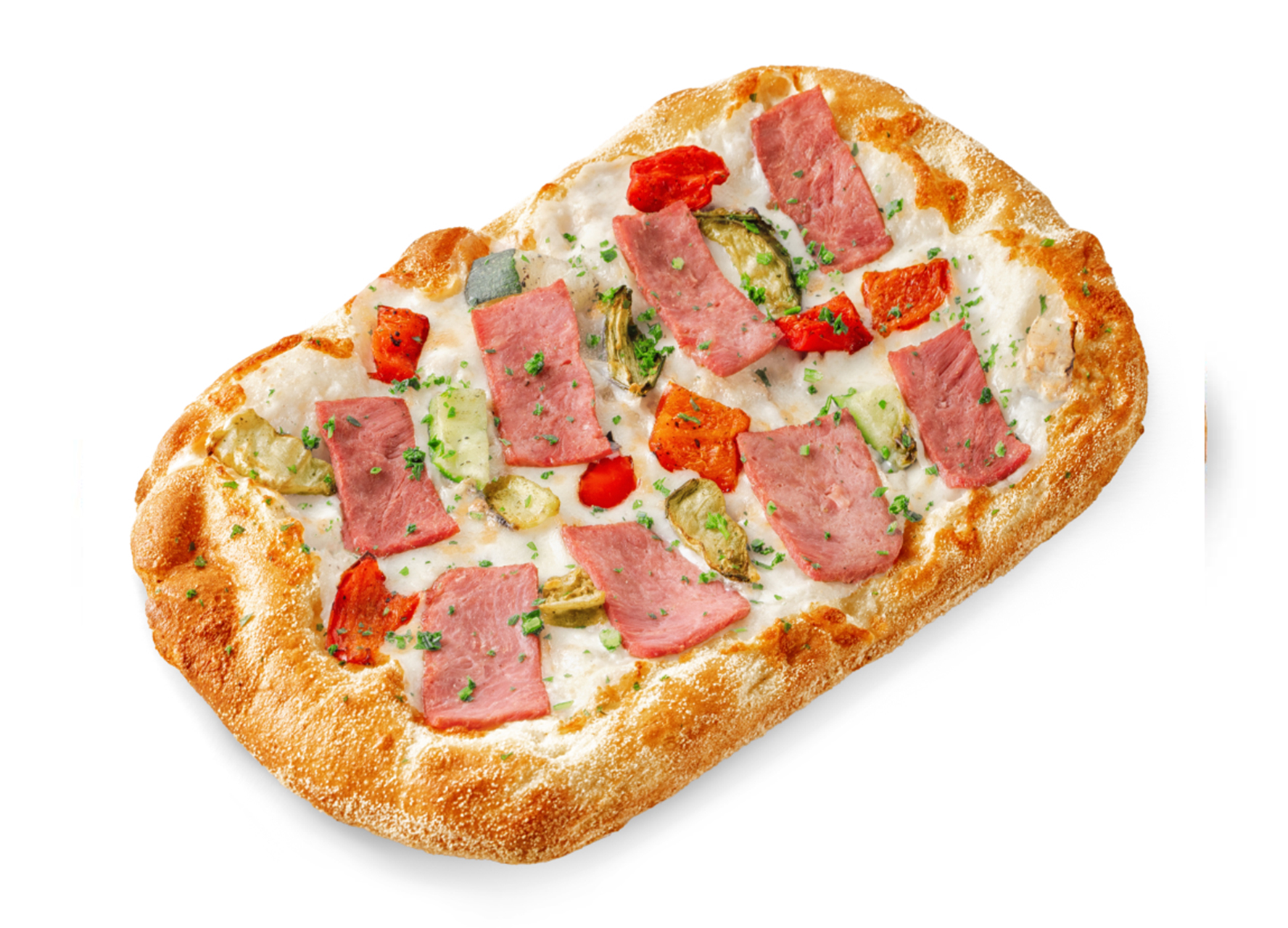 Пицца с говядиной и запеченными овощами Римское